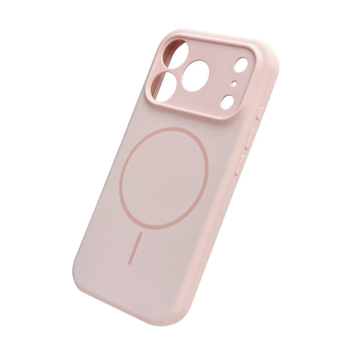 Apple iPhone 18 Pro Hülle - Rosa - Weiches Liquid-Silikon-MagSafe-Backcover