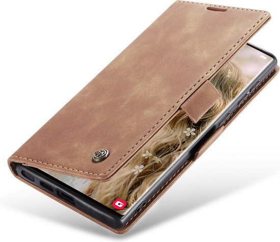 Samsung Galaxy S23 Ultra Case - Sienna Brown - Slim Wallet Case