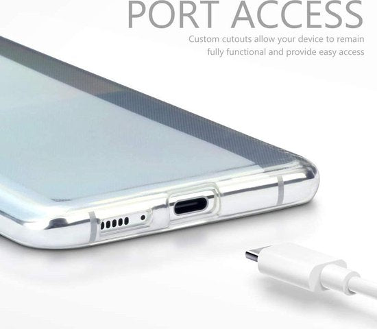 Samsung Galaxy A90 5G Hoesje - Transparant - Siliconen Back Cover