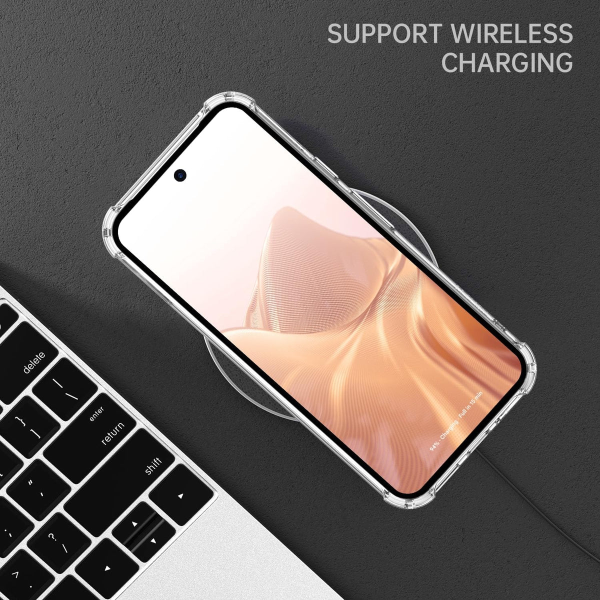 Google Pixel 9 Hoesje - Transparant - Anti-Shock Hybrid Back Cover