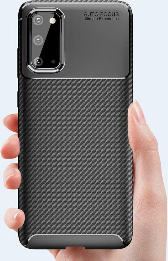Samsung Galaxy S20 Plus Hoesje - Zwart - Back Cover