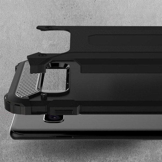 Samsung Galaxy S10+ Hoesje - Zwart - Armor Back Cover