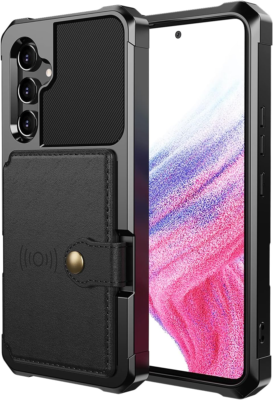 Samsung Galaxy A14 Case - Black - RFID Back Cover