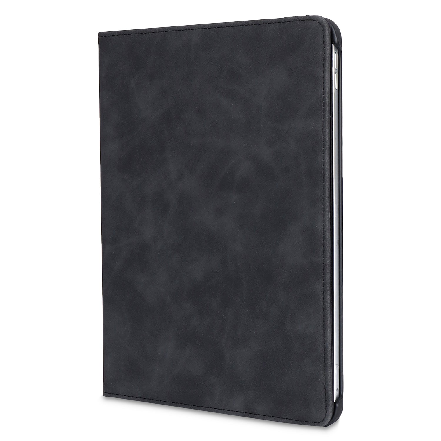Stijlvolle zwarte iPad hoes met 360 graden draaimechanisme voor Apple iPad 2022 (10e Generatie).