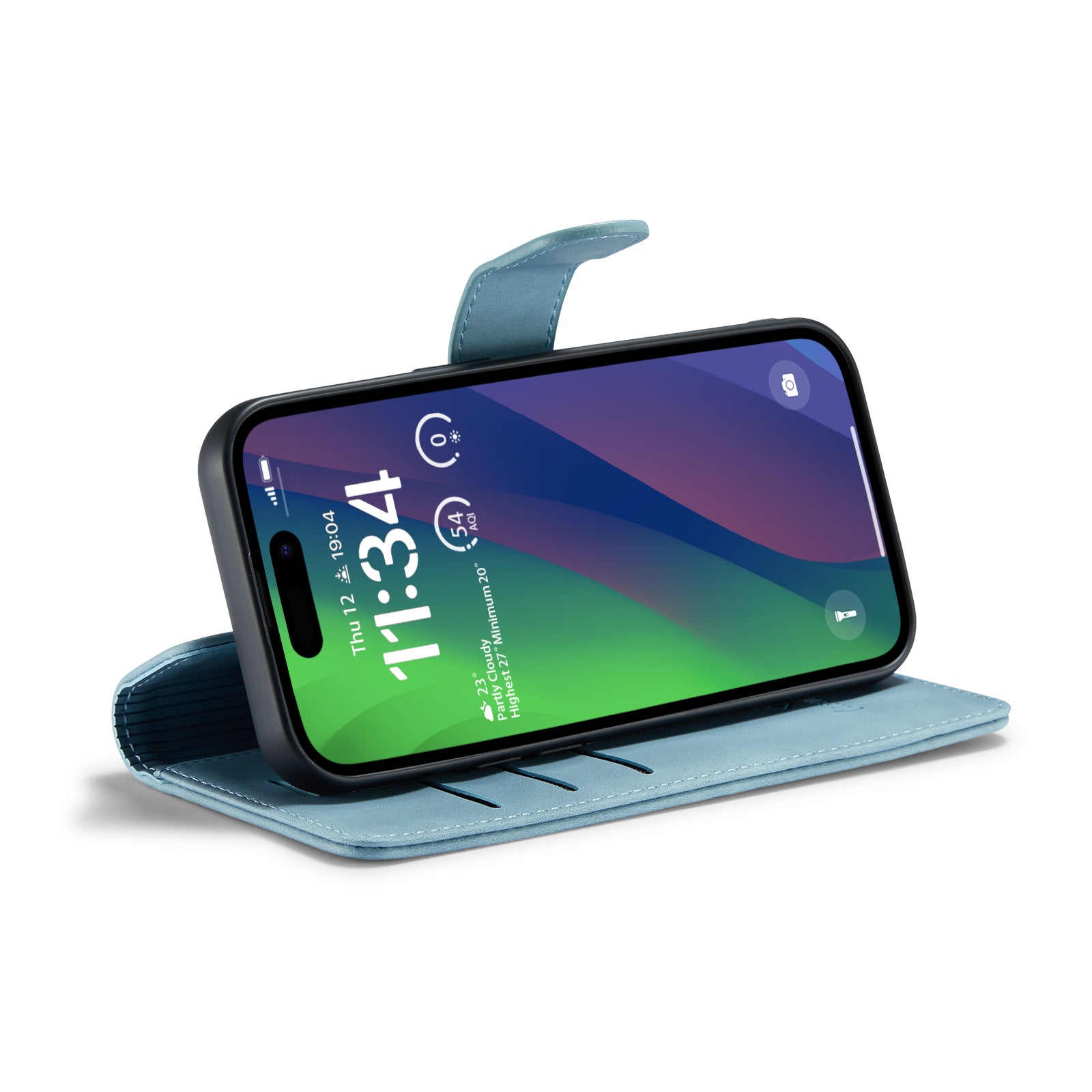 Snap Magnet | MagSafe-Compatibel 2-in-1 Bookcase | Aqua Blue