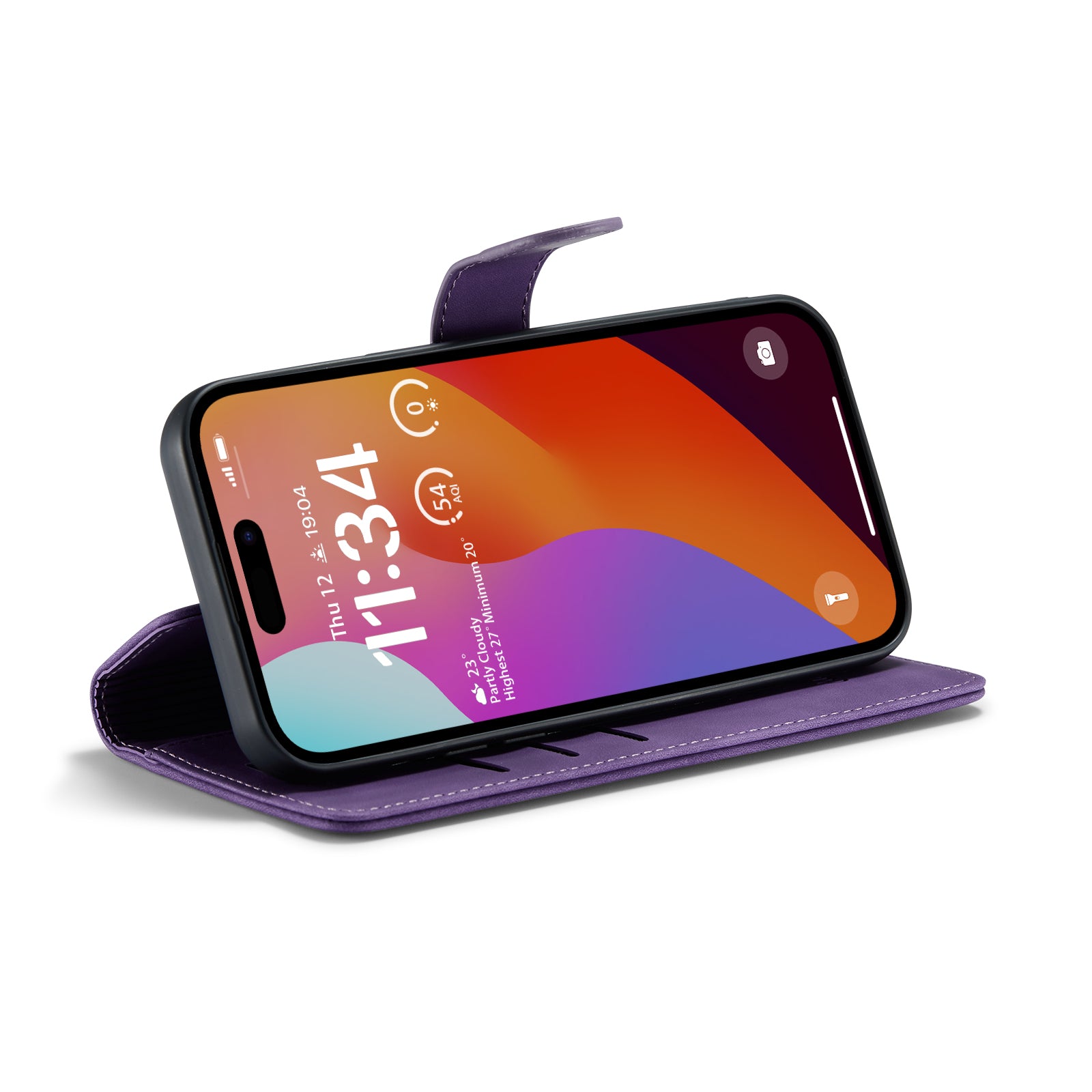 Snap Magnet | MagSafe-Compatibel 2-in-1 Bookcase | Deep Purple