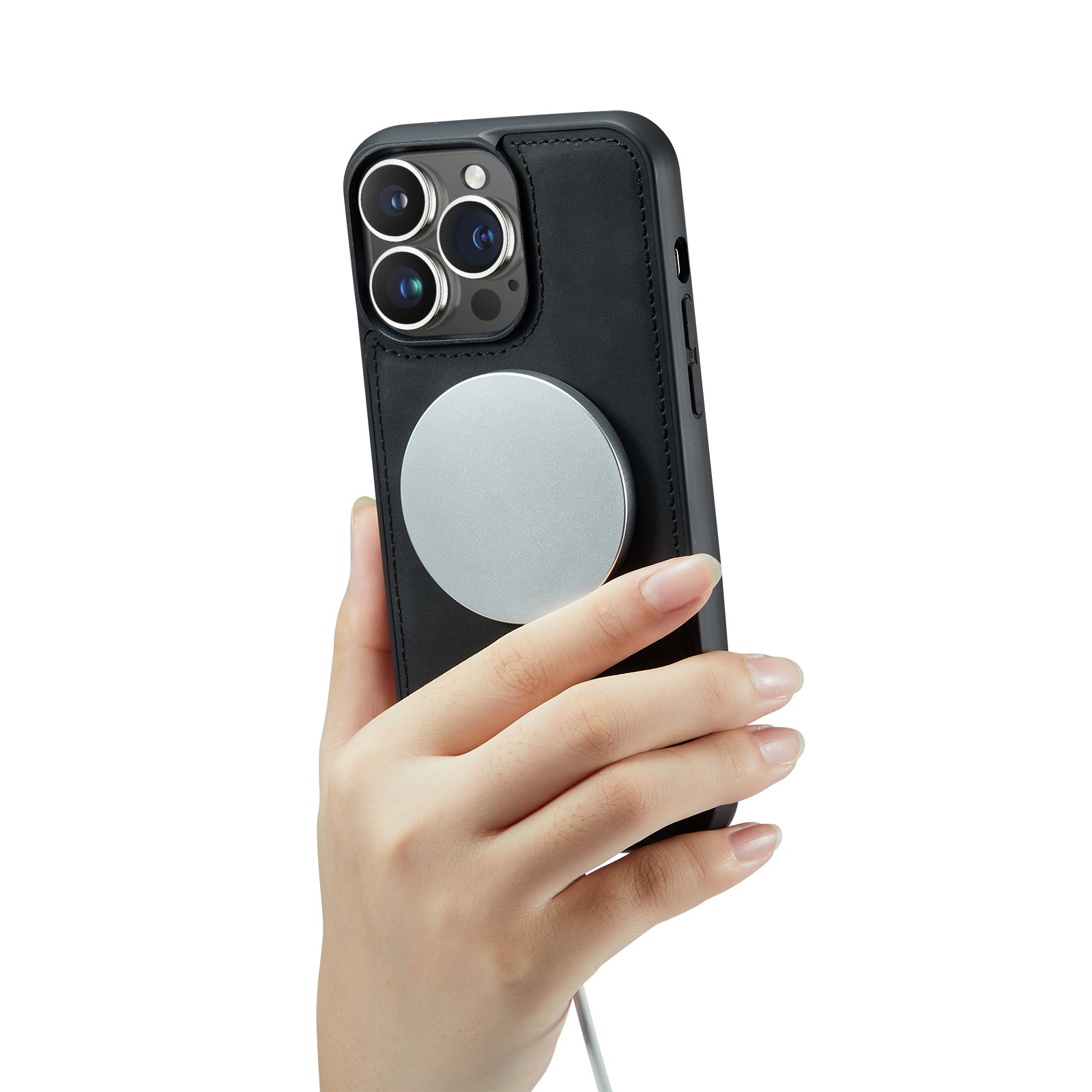 Snap Magnet | MagSafe-Compatibel 2-in-1 Bookcase | Charcoal Gray