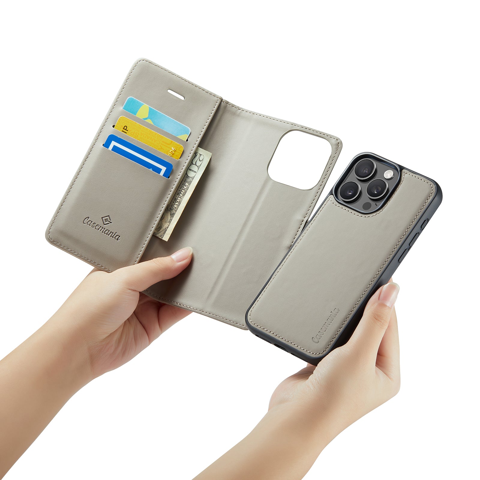 Snap Original | 2 in 1 Magnetic Book Case | Smoke Gray