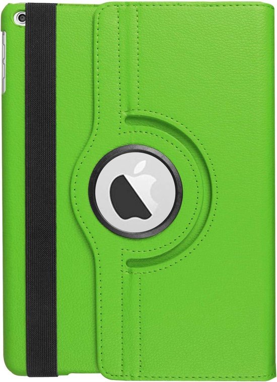 Apple iPad 7 10.2 (2019) Tablet Case - Green - Rotating Folio Case