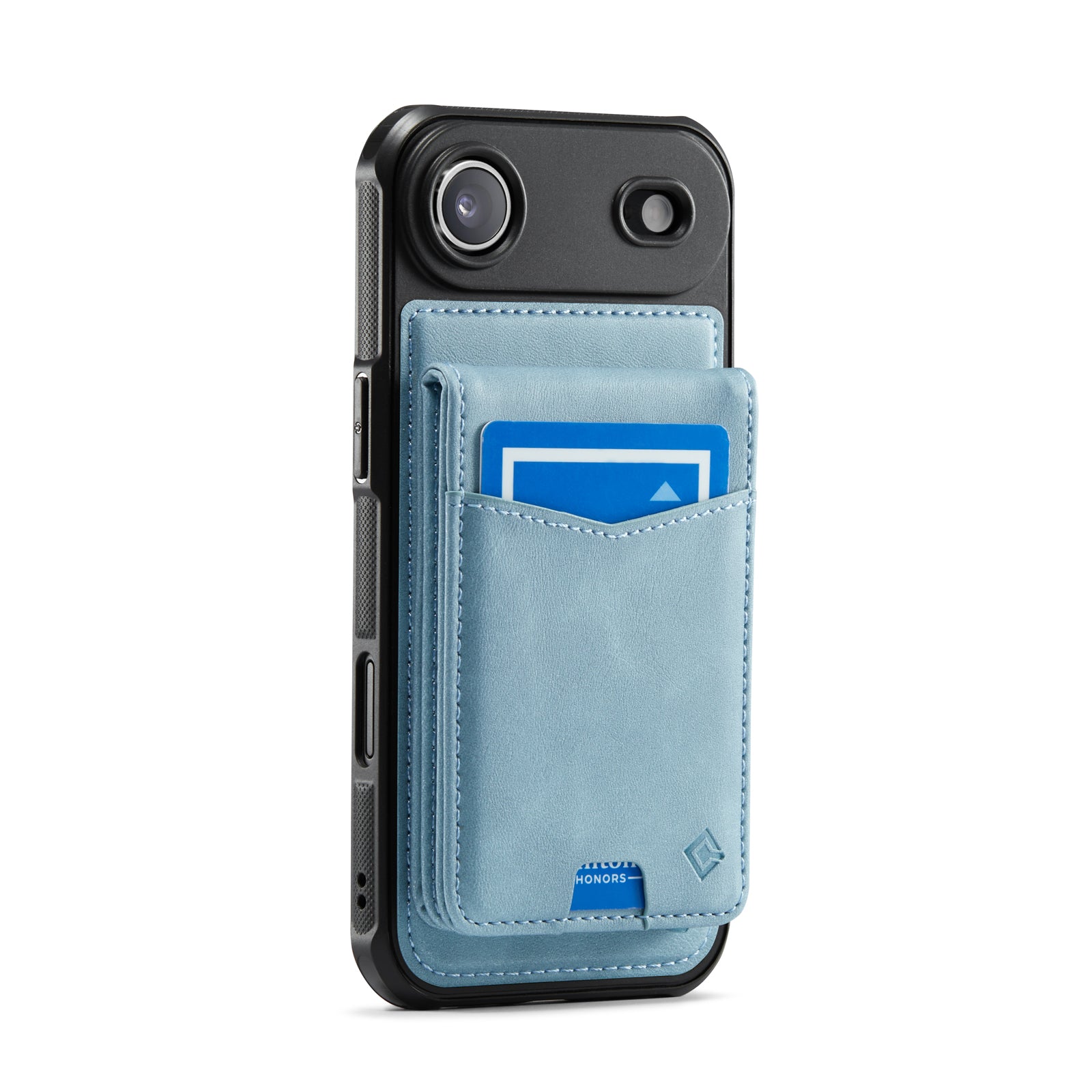 Hochwertige 2-in-1-Rückseite | Abnehmbarer Ständer mit Brieftaschenfunktion | für Apple iPhone