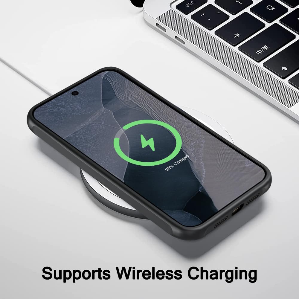 Google Pixel 11 Pro Hoesje - Zwart - Matte Armor MagSafe Back Cover