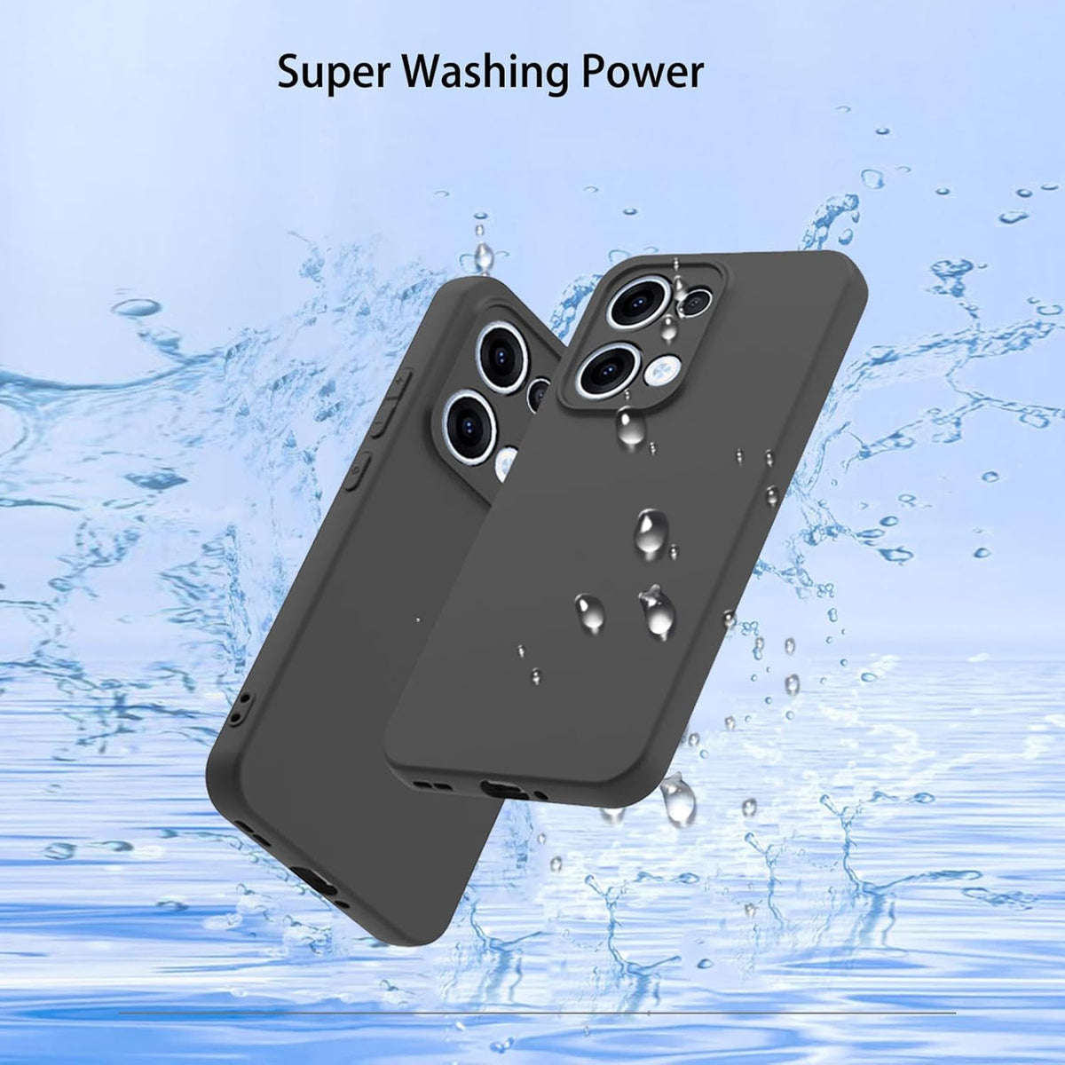 Oppo Reno 13 Hoesje - Zwart - Siliconen Back Cover
