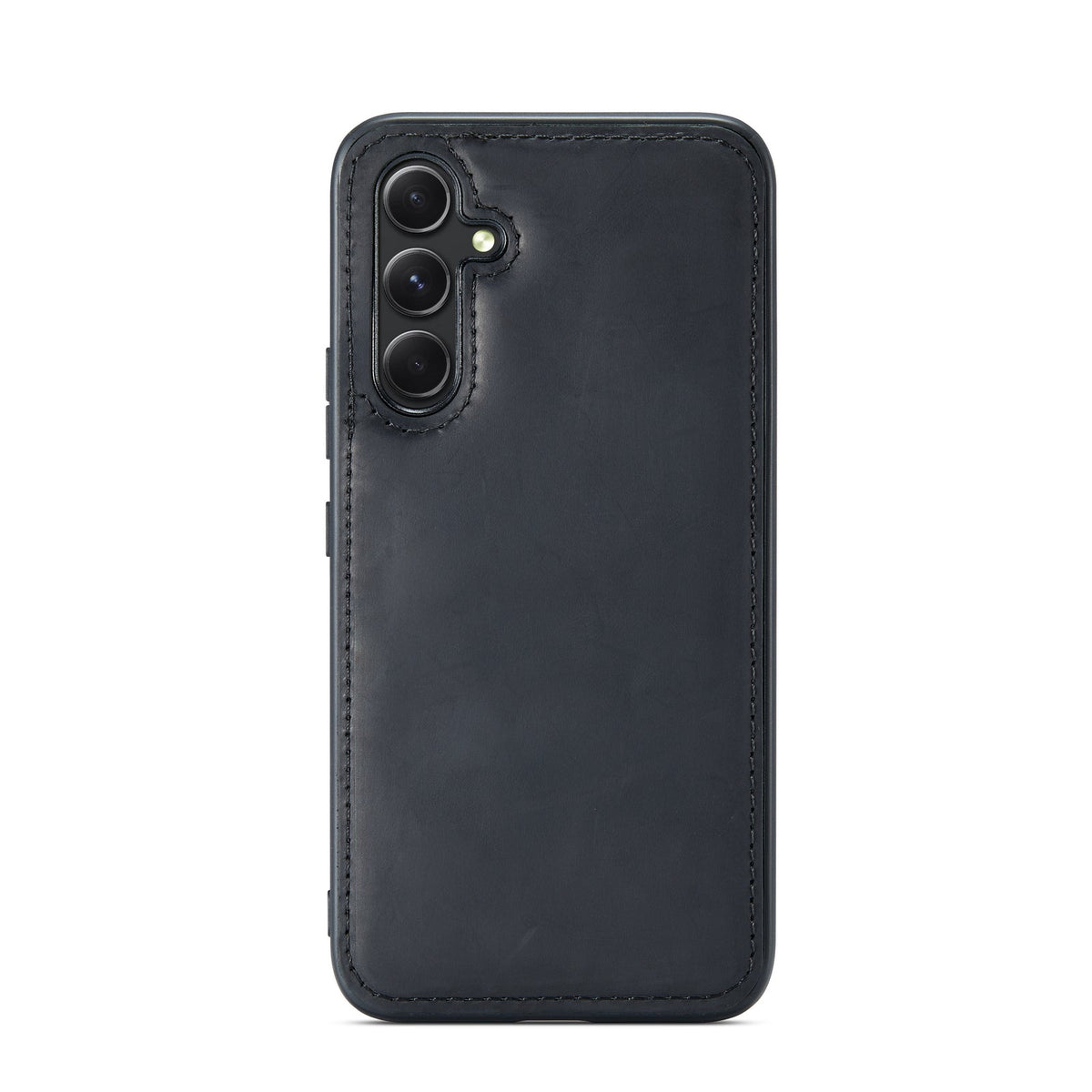 Samsung Galaxy A54 Hoesje - Charcoal Gray - Echt Leren Back Cover