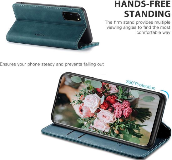 Samsung Galaxy S20 FE Case - Emerald Green - Slim Wallet Case