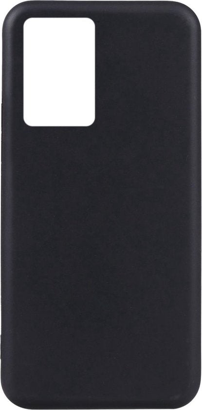 OPPO A57 Hoesje - Zwart - Siliconen Back Cover