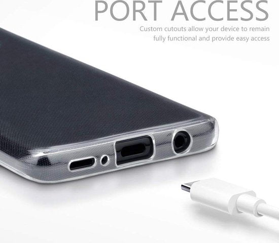 Samsung Galaxy S9 Hoesje - Transparant - Siliconen Back Cover