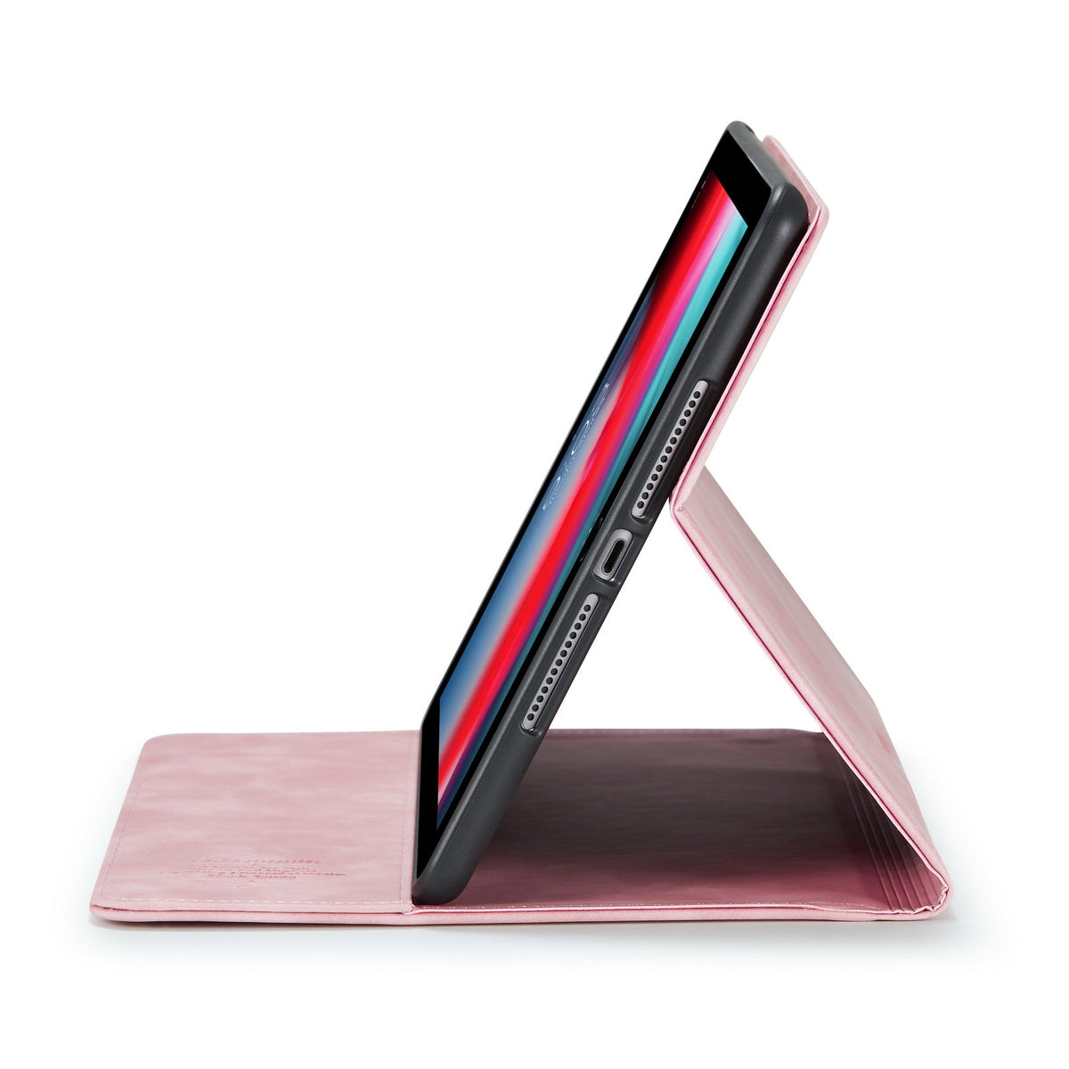 Apple iPad Air 5 10.9 (2022) Tablethoes - Pale Pink - Draaibare Bookcase