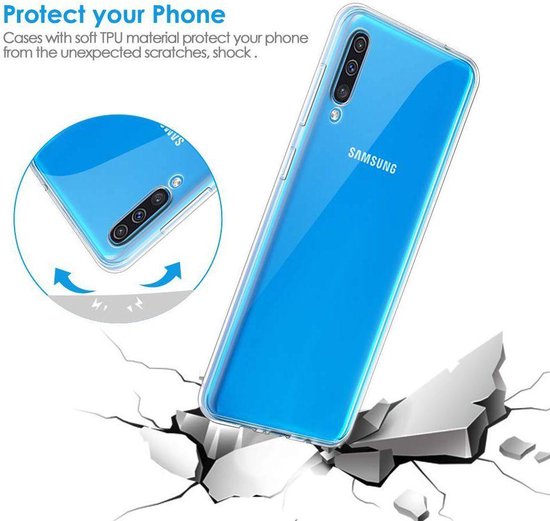 Samsung Galaxy A30s Hoesje - Transparant - Siliconen Back Cover