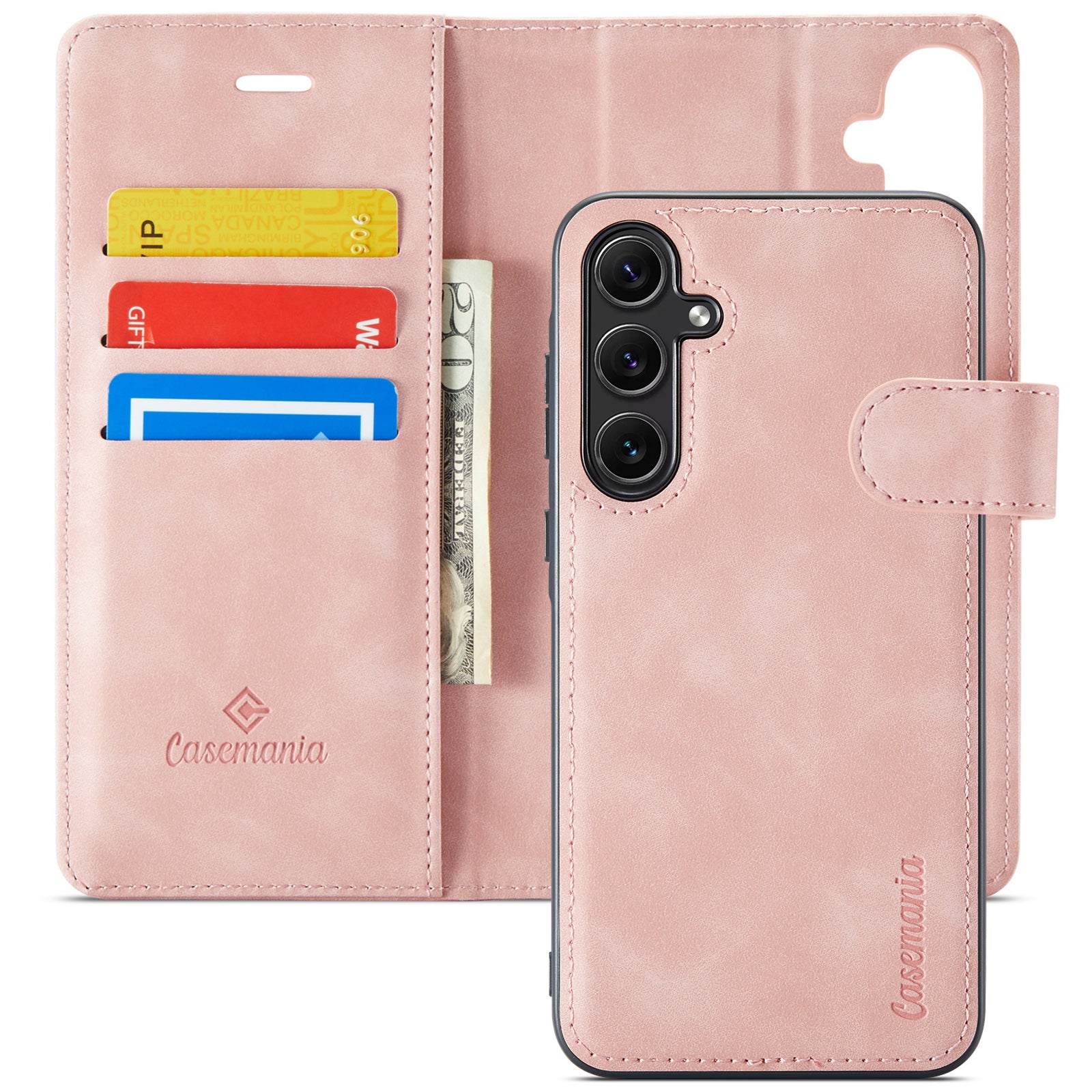 Snap Original | Magnetische 2-in-1 Klapphülle | Pale Pink