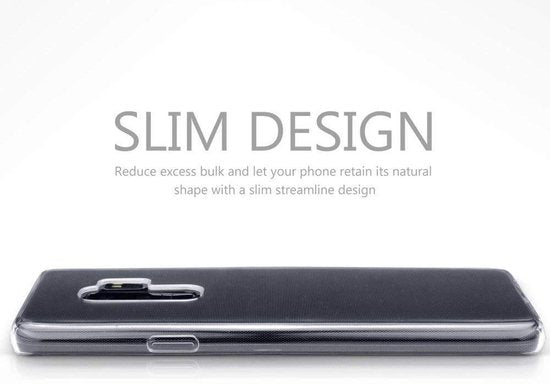 Samsung Galaxy S9+ Hoesje - Transparant - Siliconen Back Cover