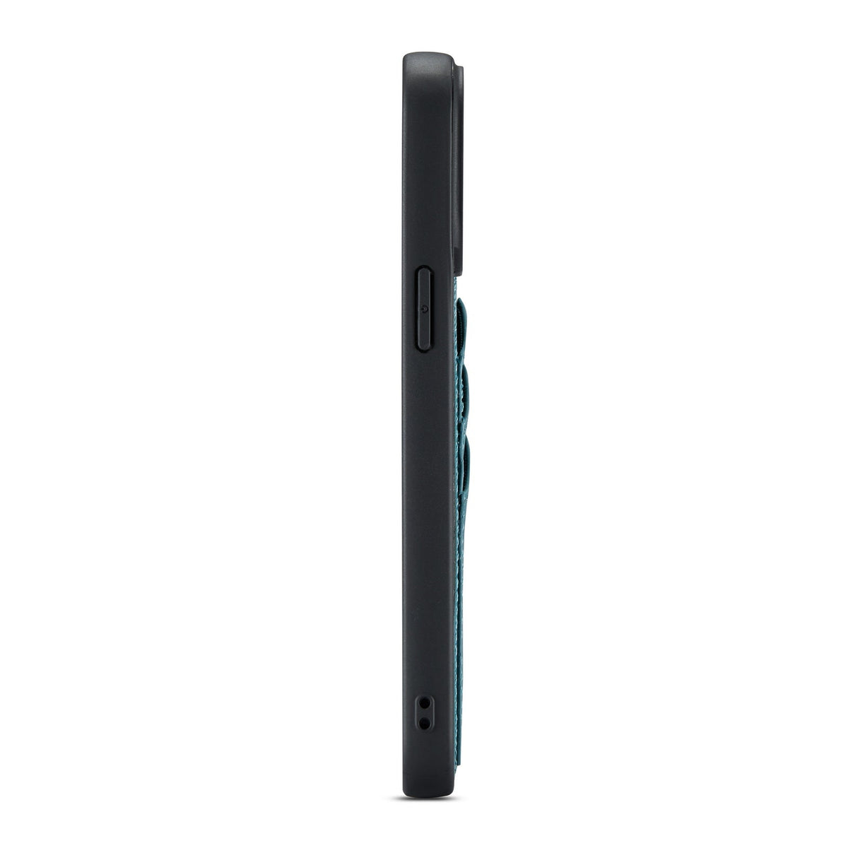 Apple iPhone 14 Pro Max Hoesje - Emerald Green - Back Cover met Pasjeshouder