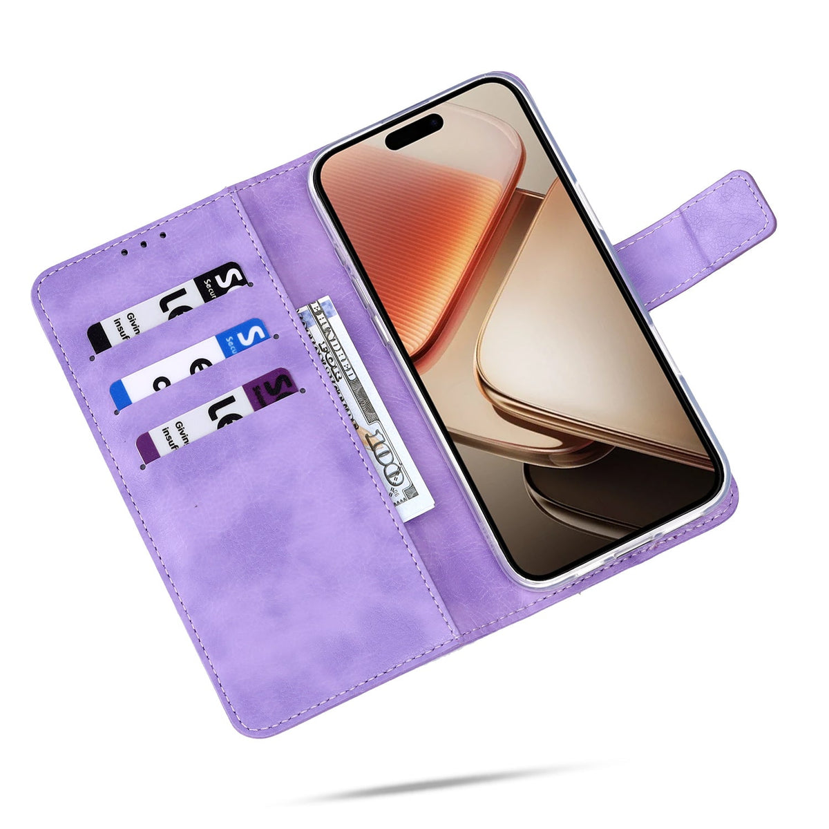 Samsung Galaxy A17 5G Case - Purple - Wallet Case