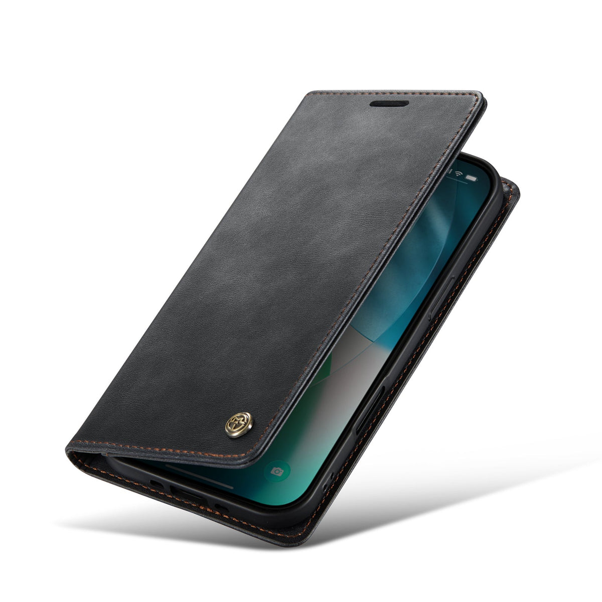 Apple iPhone Air Case - Charcoal Gray - Luxury Thin Wallet Case