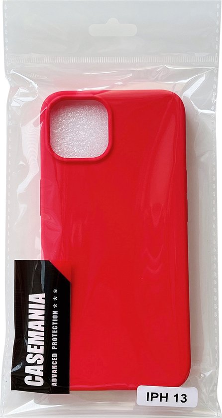 iPhone 13 Hoesje - Rood - Strong Siliconen Back Cover