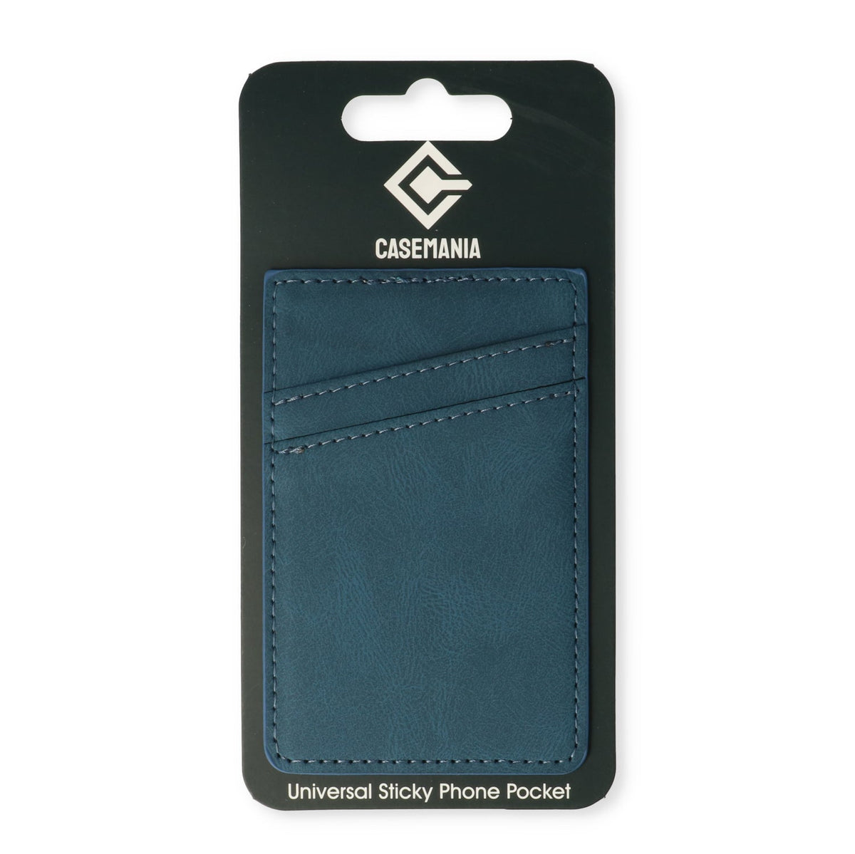 Oppo A17 Hoesje - Navy Blue - Back Cover met Pasjeshouder