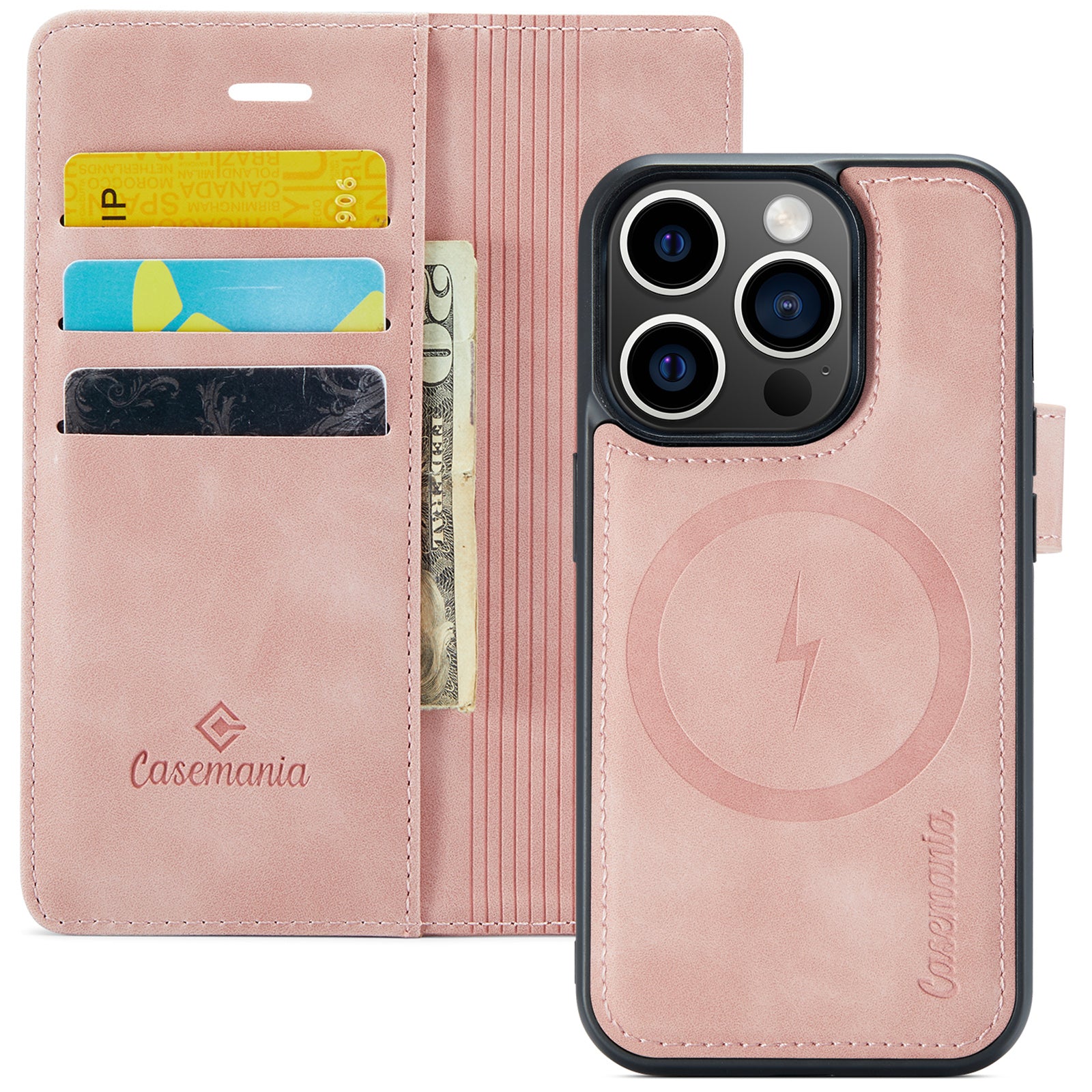 Snap Magnet | MagSafe-Compatibel 2-in-1 Bookcase | Pale Pink