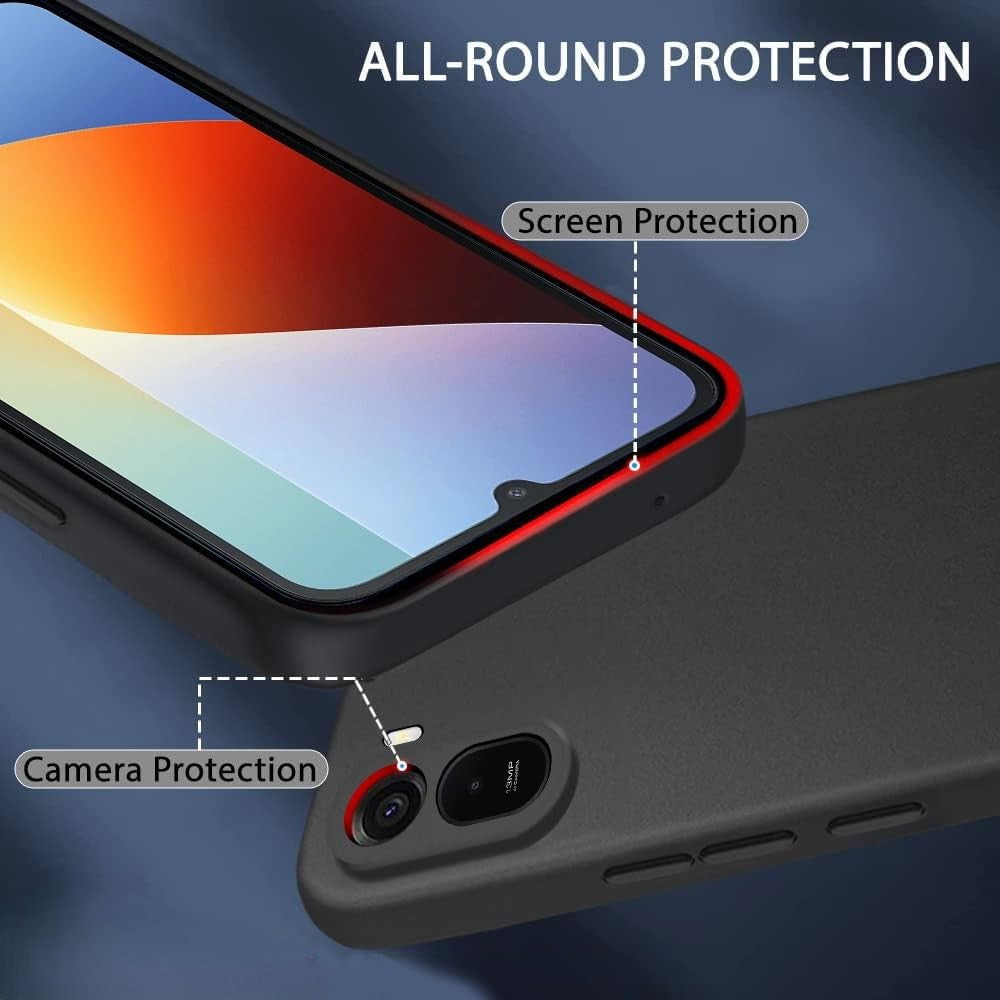 Xiaomi Redmi A7 Pro Hoesje - Zwart - Siliconen Back Cover