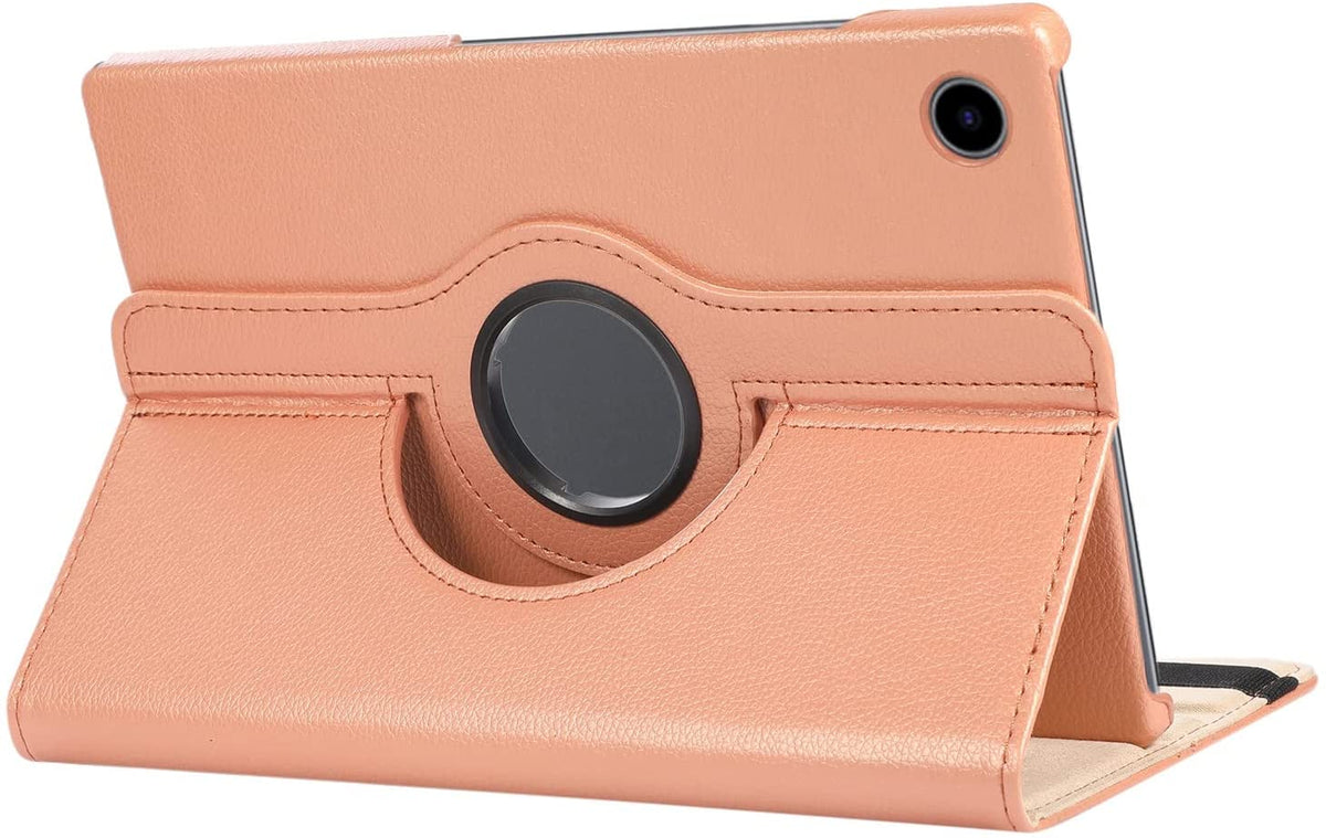 Samsung Galaxy Tab A11 Plus (11-inch 2025) Tablet Case - Rose Gold - Rotating Folio Case