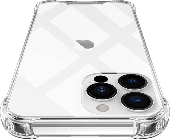 Apple iPhone 13 Pro Max Hoesje - Transparant - Anti-Shock Hybrid MagSafe Back Cover