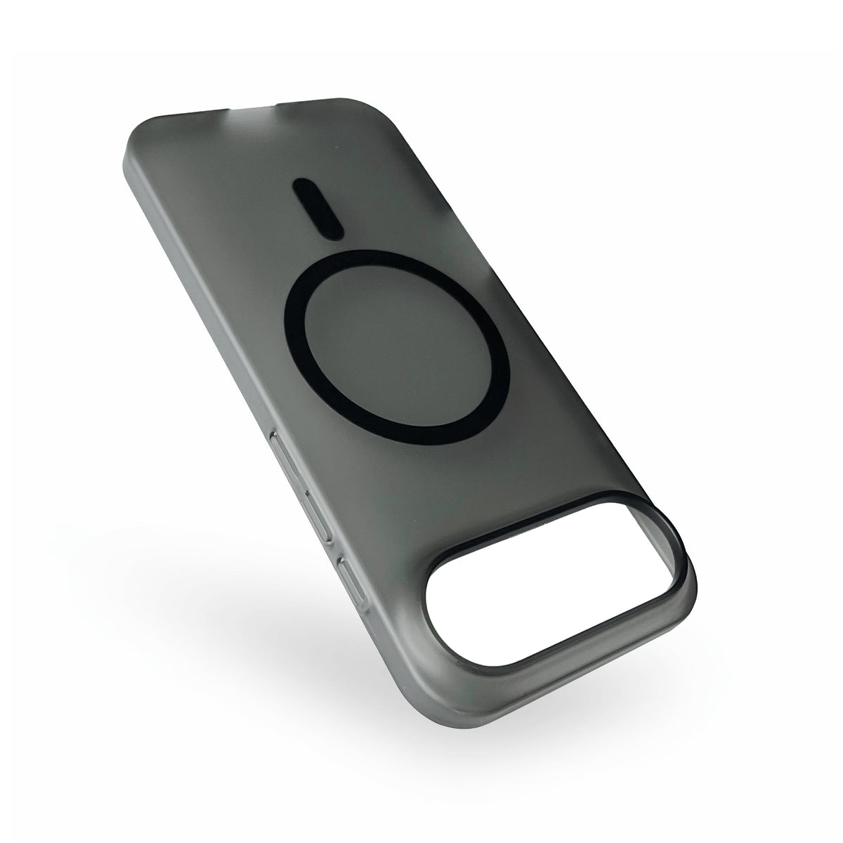 Apple iPhone Air Hülle - Schwarz - Frosted Matte Hardcase MagSafe-Backcover