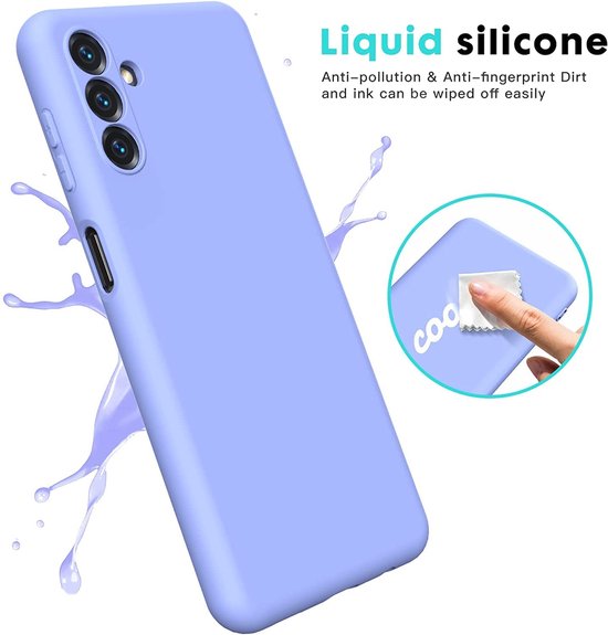 Samsung Galaxy M23 Hoesje - Paars - Siliconen Back Cover