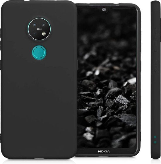 Nokia 3.2 Hoesje - Zwart - Siliconen Back Cover