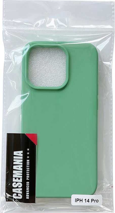 Apple iPhone 14 Pro Case - Light Green - Silicone Back Cover
