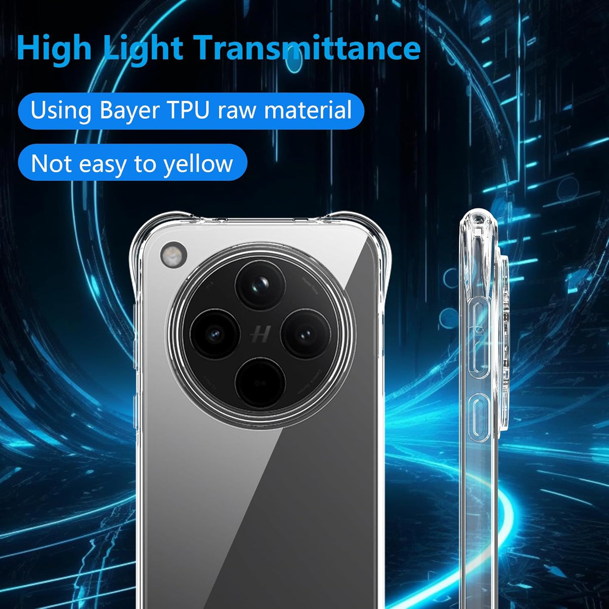 Oppo Find X8 Hoesje - Transparant - Anti-Shock Back Cover