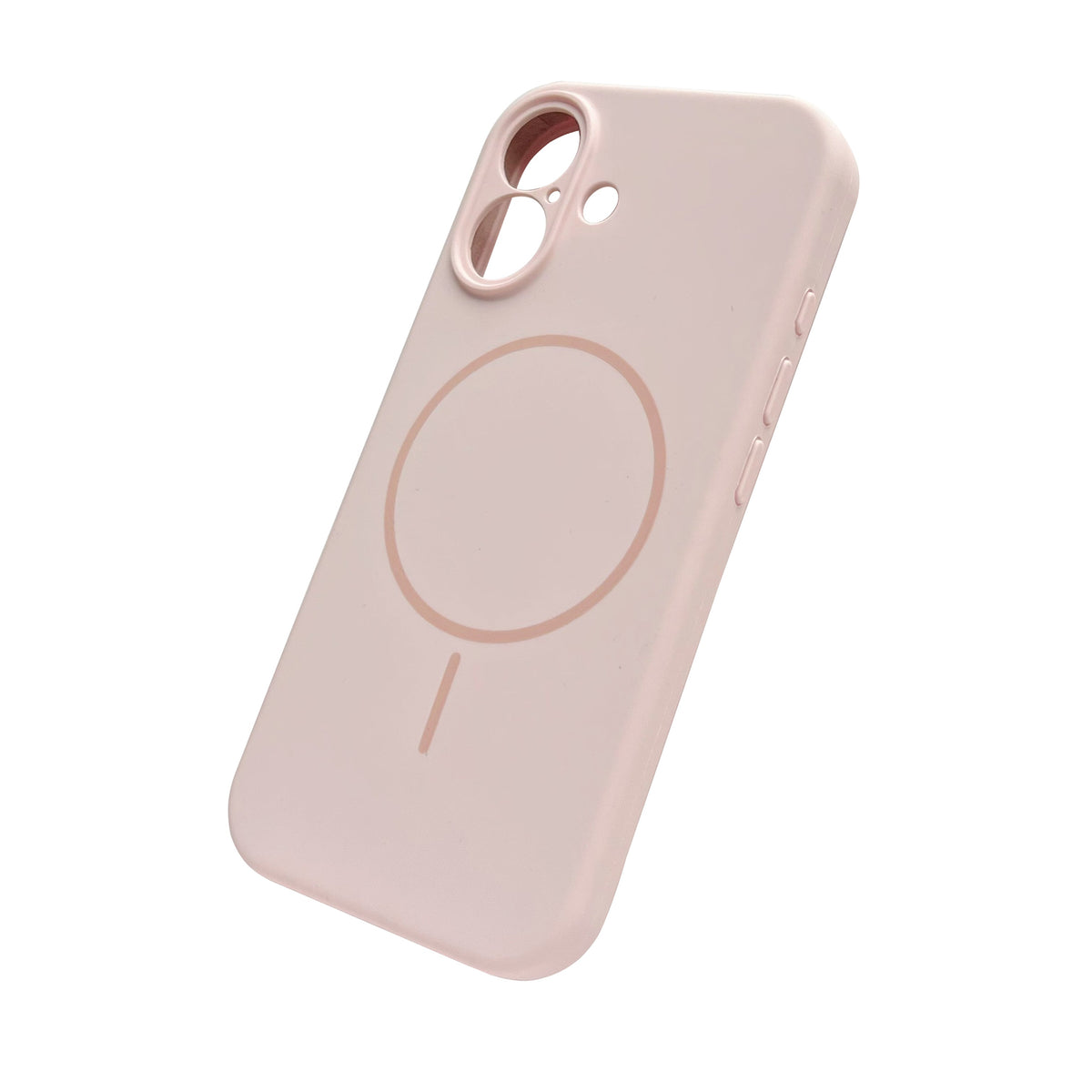 Apple iPhone 17 Hülle - Rosa - Liquid-Silikon-MagSafe-Backcover
