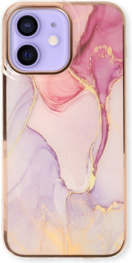iPhone 11 Hoesje - Nova - Siliconen Marmer Back Cover