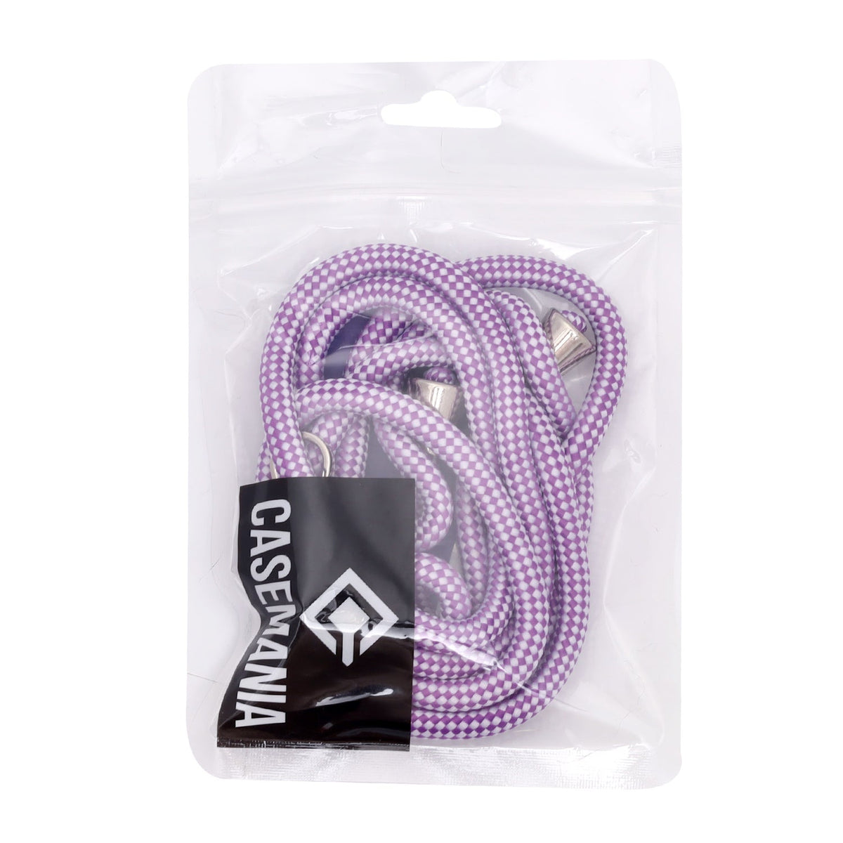 Crossbody Telefoonkoord - Violet Check