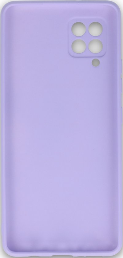 Samsung Galaxy A22 5G Hoesje - Paars - Siliconen Back Cover
