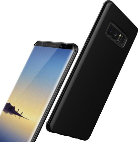 Samsung Galaxy Note8 Hoesje - Zwart - Siliconen Back Cover
