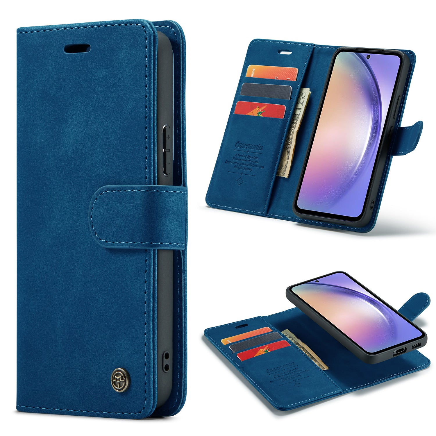 Snap Original | 2 in 1 Magnetic Book Case | Navy Blue