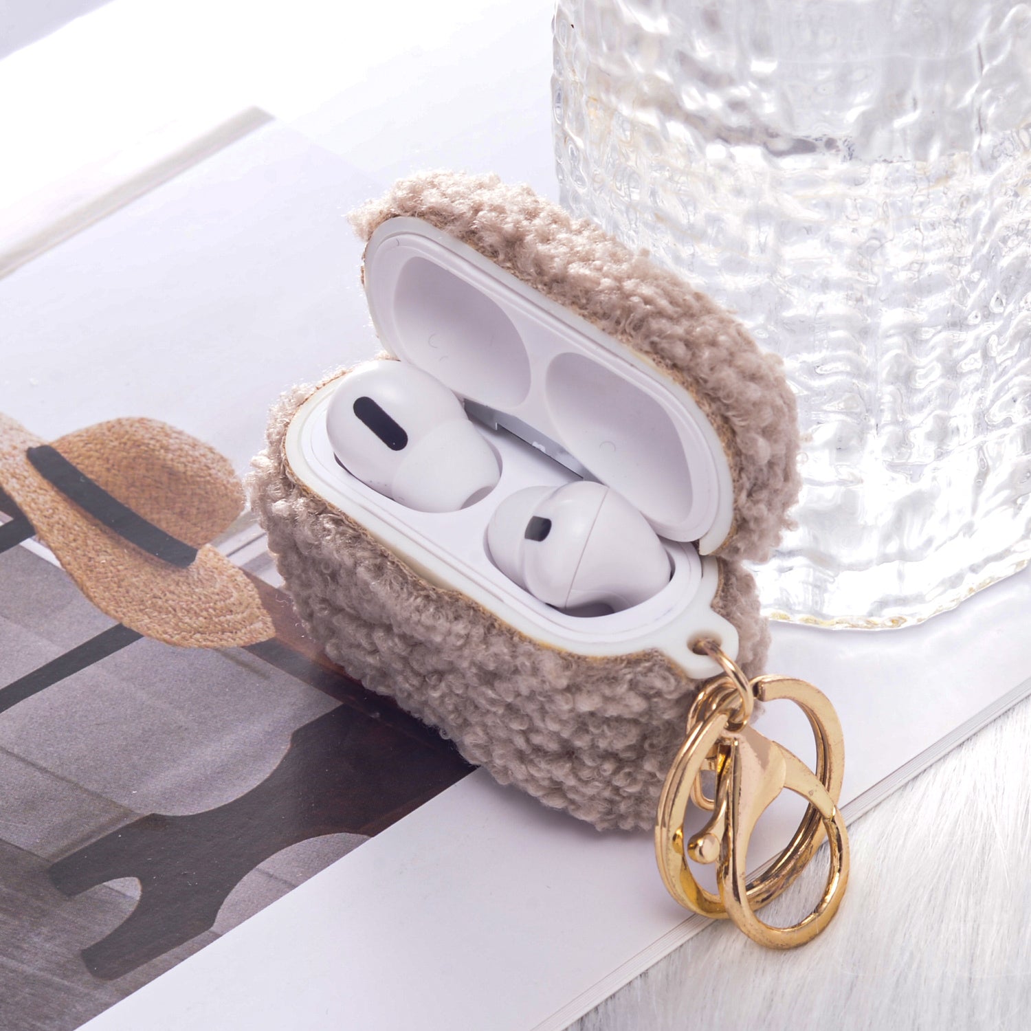 Teddy | AirPods Hoesje | Grijs