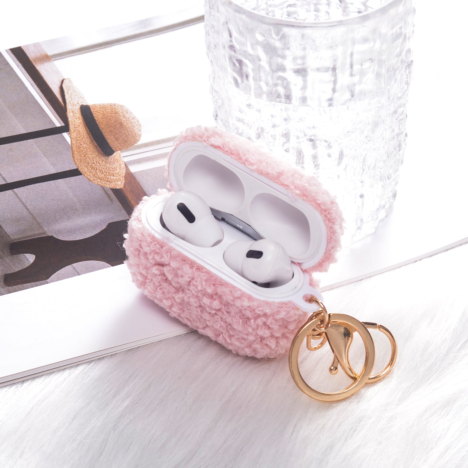 Teddy | AirPods Hoesje | Roze