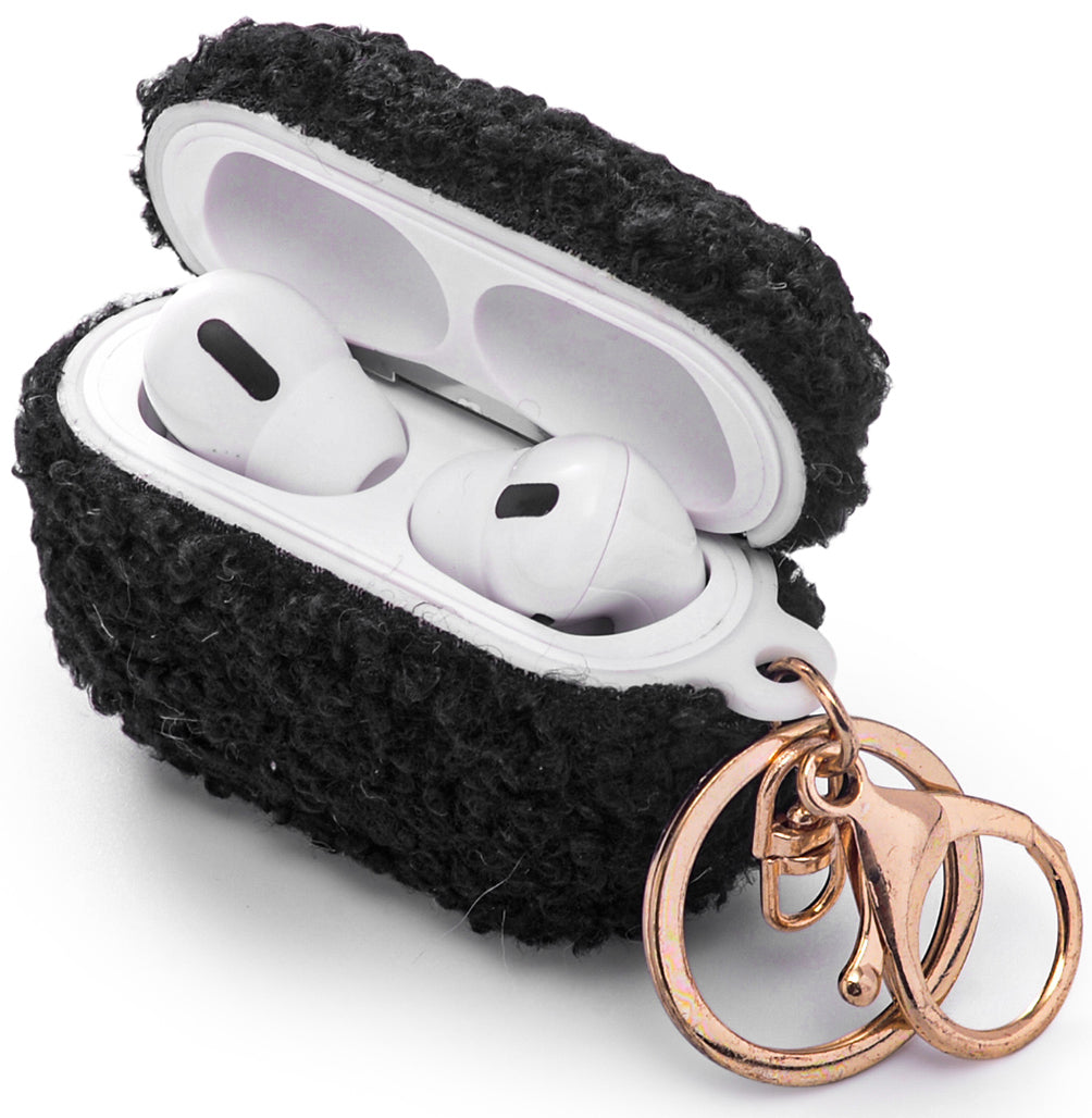 Teddy | AirPods Hoesje | Zwart