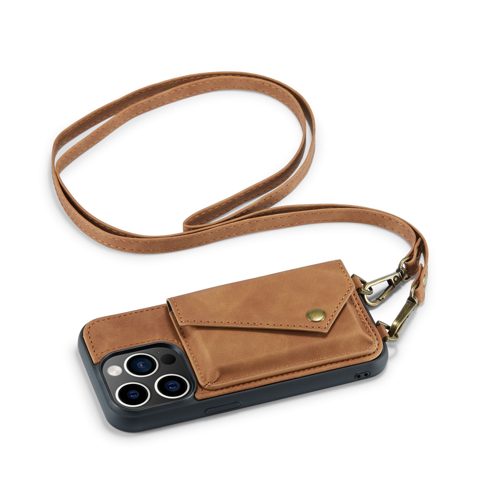 Vesta | Crossbody Wallet Case | Sienna Brown