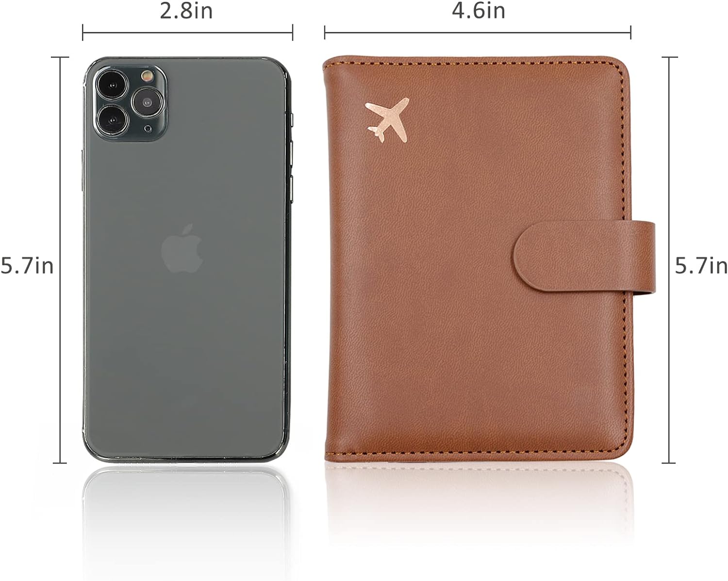 Paspoorthouder | Luxe Paspoort Hoesje en Kaarthouder