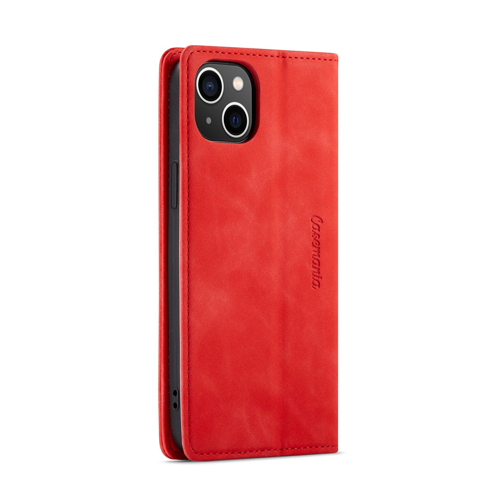 Slim | Portemonnee Book Case | Crimson Red
